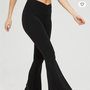 Aerie Black Flare Leggings